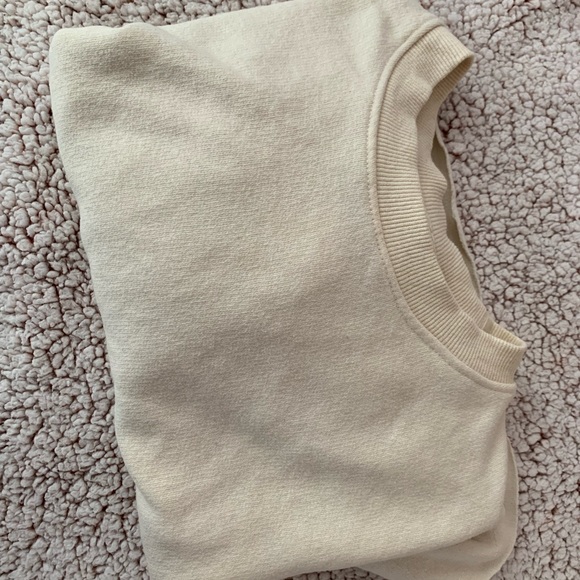 Pull & Bear cropped crewneck sweatshirt S - Picture 5 of 13